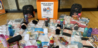 Clark Contracts school donated items