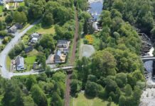 Aerial of Killiecrankie