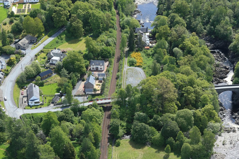 Aerial of Killiecrankie