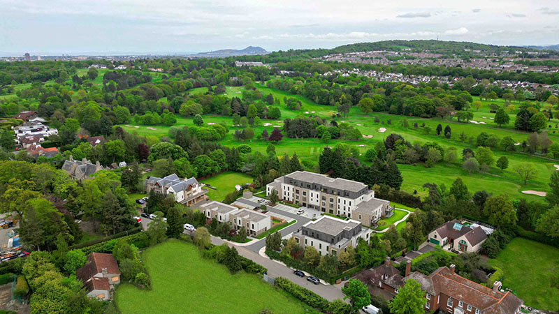 ‘The Avenue’ in Barnton, Edinburgh