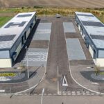 Business park aerial