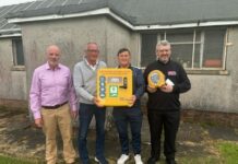 PDM donates defibrillator