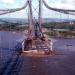 The bridge under construction. Credit: ScotRoadsArchive