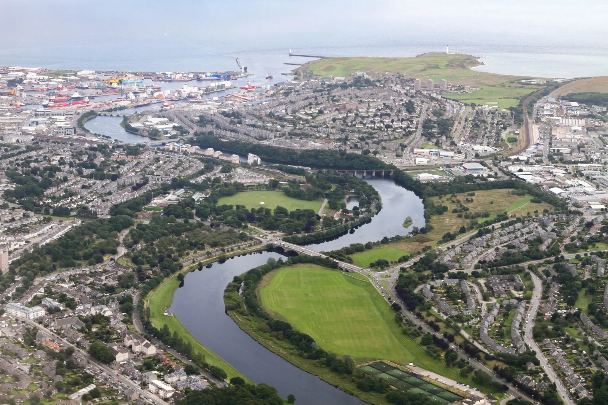 Aberdeen from above