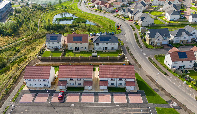 Maidenhill community in Newton Mearns