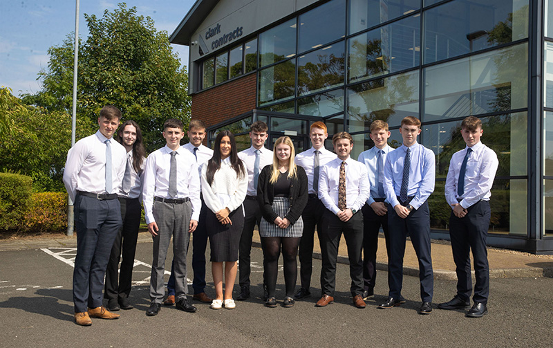 Clark Contracts apprentices