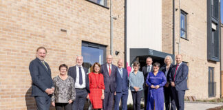 Chris Law MP with key stakeholders