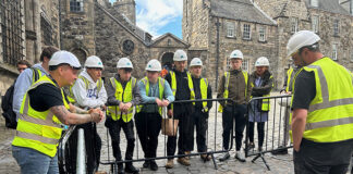 Visit to Stirling Castle. Image courtesy of Fife Council