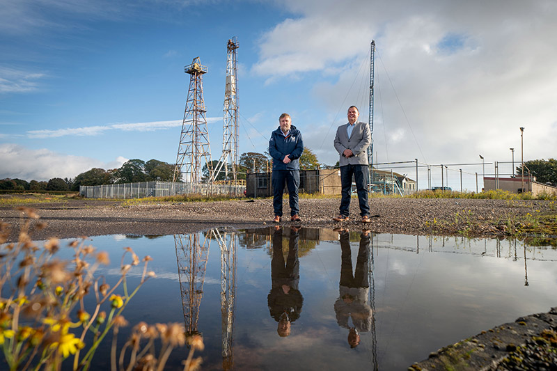 Montrose Port CEO, Tom Hutchison, and Equipco Investments owner, Mark Stephen