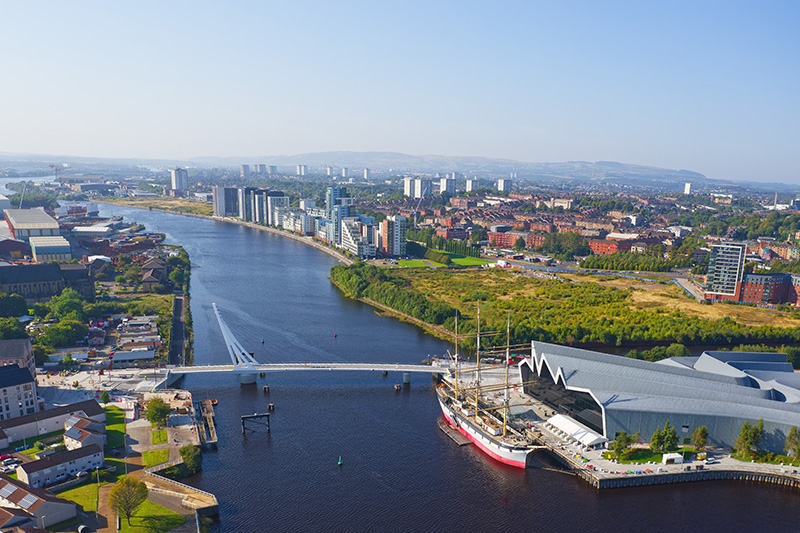 Govan-Partick bridge. Shutterstock