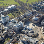 Bristo & George Square. Image credit: Guthrie Aerial Photography