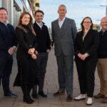 L-R: Iain Jenkinson, Hannah Munro, James Wall, Chris Dougray, Kate Donald, and Colin Smith