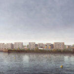 CGI of Govan Graving Docks