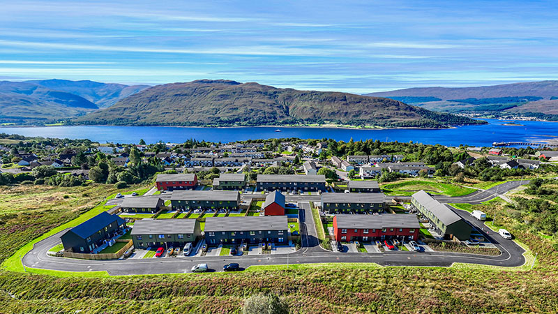 Upper Achintore in Fort William