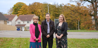 Clare Graham, Jim Baxter, and Rachel Colgan