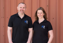 Kenny Robertson, Managing Director at KR Group and Nicola Fraser, Business Director at KR Group