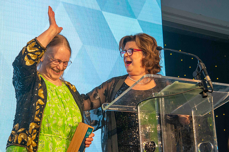 Sandra Purves and Elaine C Smith