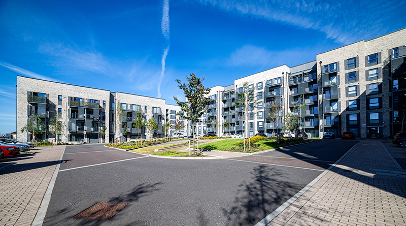 Senior products at Glasgow affordable housing site