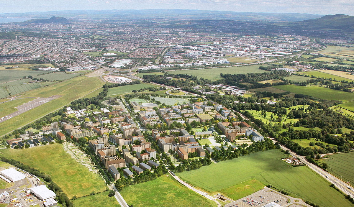 CGI of Edinburgh ‘West Town’