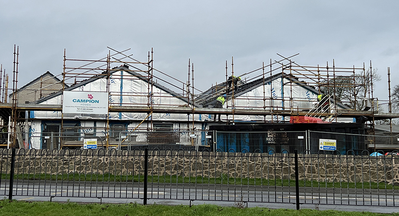 Muir Timber Systems has delivered timber kits and roof trusses for new homes in Leslie