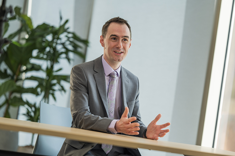 Michael Collins, Anderson Strathern