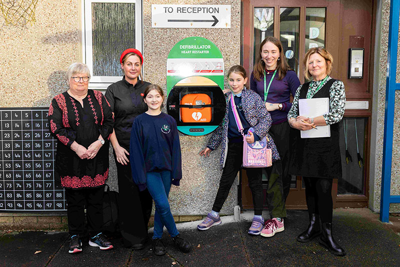 Defibrillator installed at Duror Primary