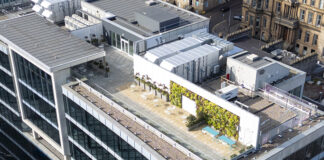 Aurora, Glasgow terrace