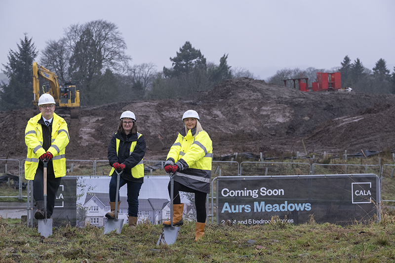 Cala breaks ground at Aurs Meadows in Barrhead