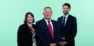 Caroline Carr, Grant Hunter and John Dunlop