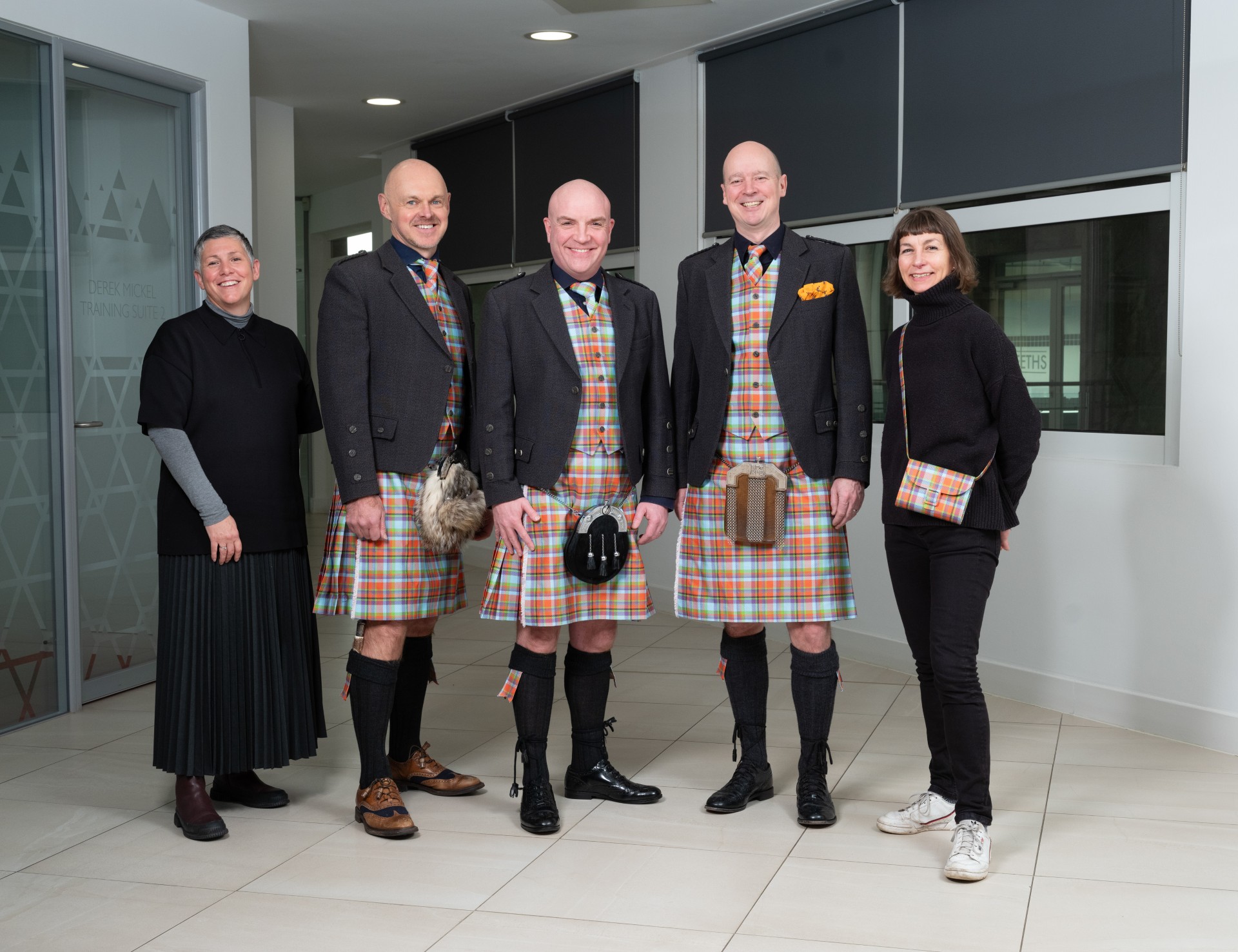 Mac Mic Centenary Tartan Project. Image credit: Alan McAteer