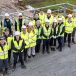Topping out ceremony marks progress at new Leuchars Station medical and dental centre New medical and dental centre at Leuchars Station