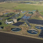 Scottish Water ramps up net zero aims with solar scheme at Bathgate treatment works Scottish Water waste water treatment works in Bathgate.