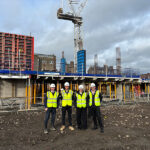Milestone progress at Leith Walk student accommodation site Leith Walk PBSA progress