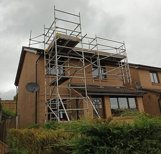Solar panel installation