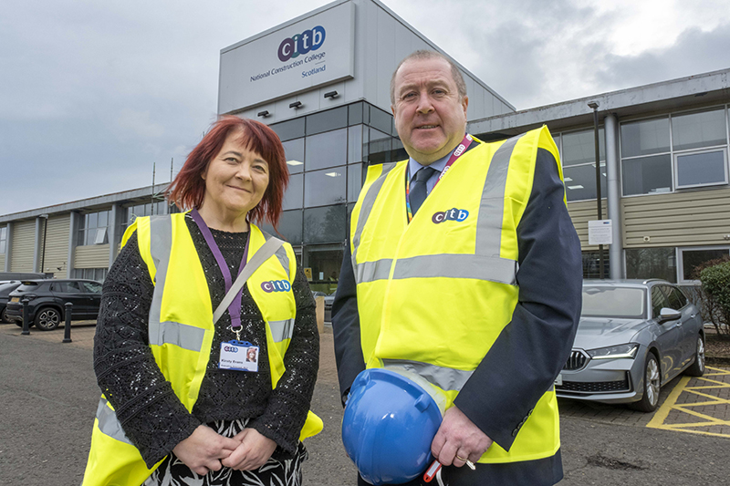 Kirsty Evans and Graeme Dey MSP 