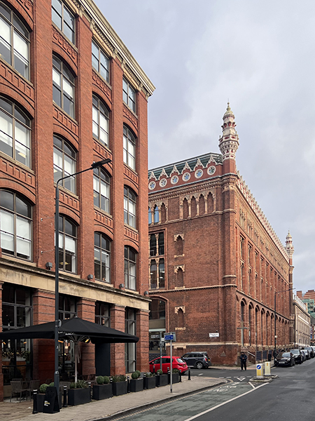 Exterior of Holmes Miller’s new office in Leeds