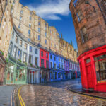 Historic windows offer glimpse into the future Victoria Street, Edinburgh. Image credit: Shutterstock