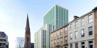 CGI of the completed St Vincent Street Studios