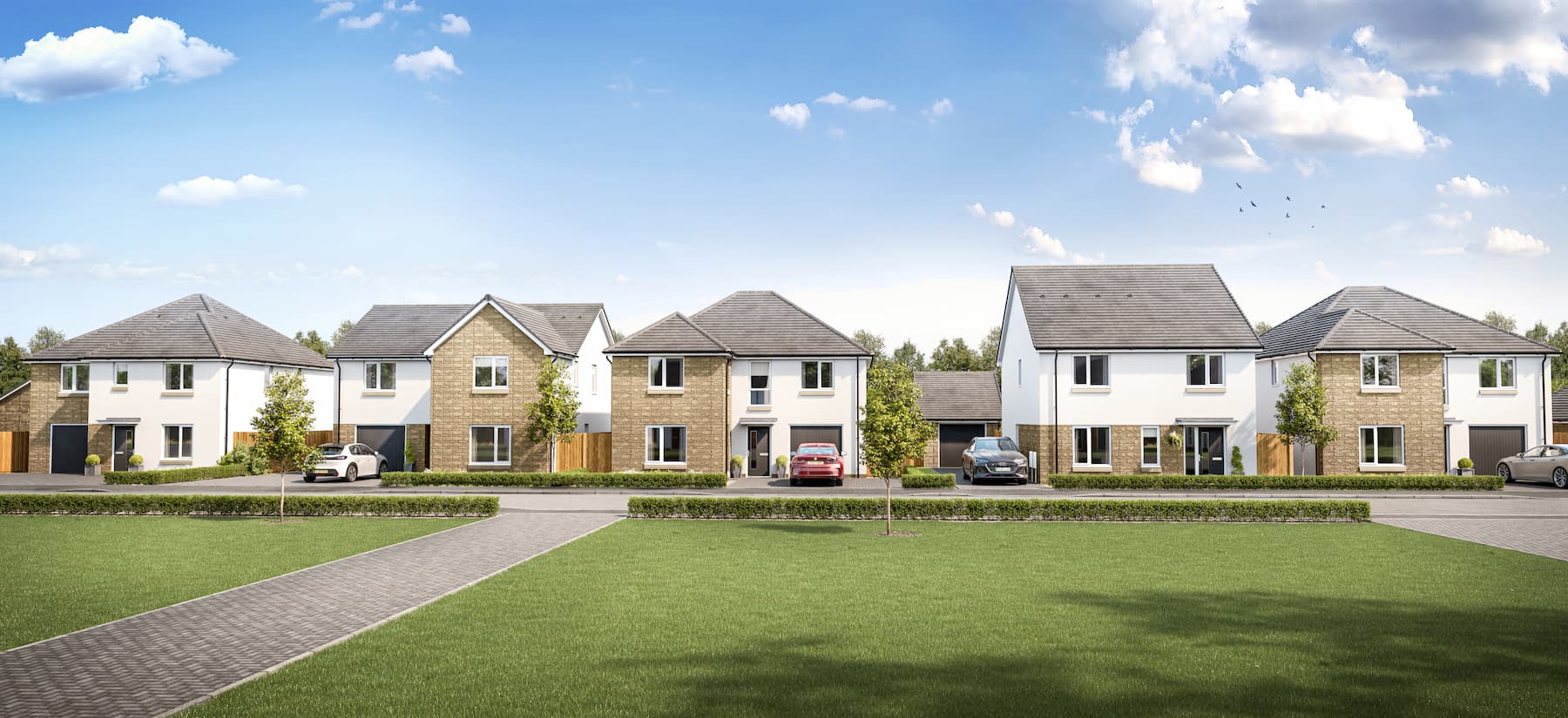 Taylor Wimpey streetscene