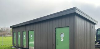 Public toilets at the Meadows, Edinburgh