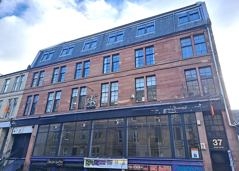 Glasgow west end building