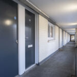 Rutherglen multi-storey residents benefit from new fire doors Greenhill Court, Rutherglen
