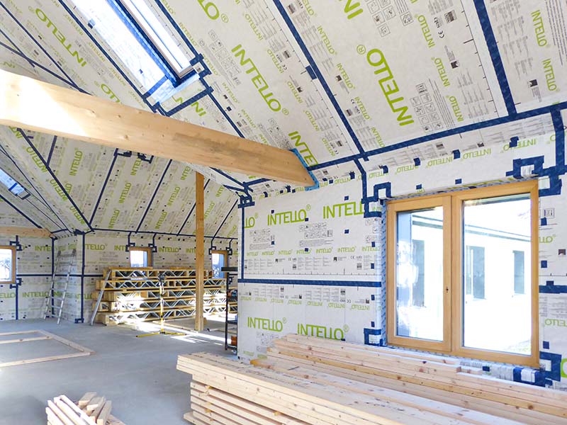 Timber frame home