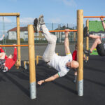 Mac Mic Foundation helps fund playground upgrades in East Renfrewshire Andrew Mickel with children of Carolside Primary