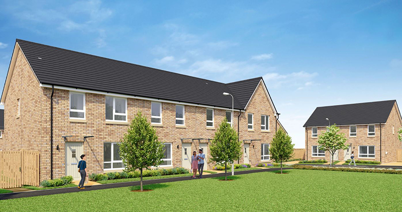 Housing site CGI