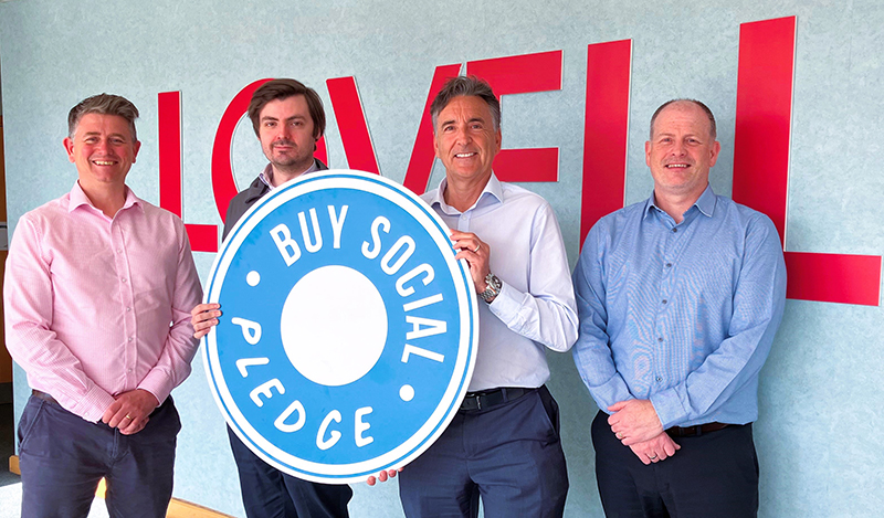 Lovell joins Buy Social Pledge