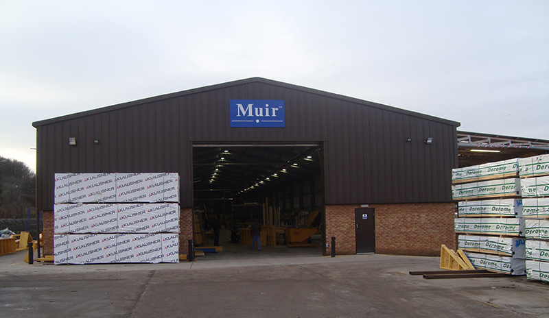 Muir Timber Systems factory
