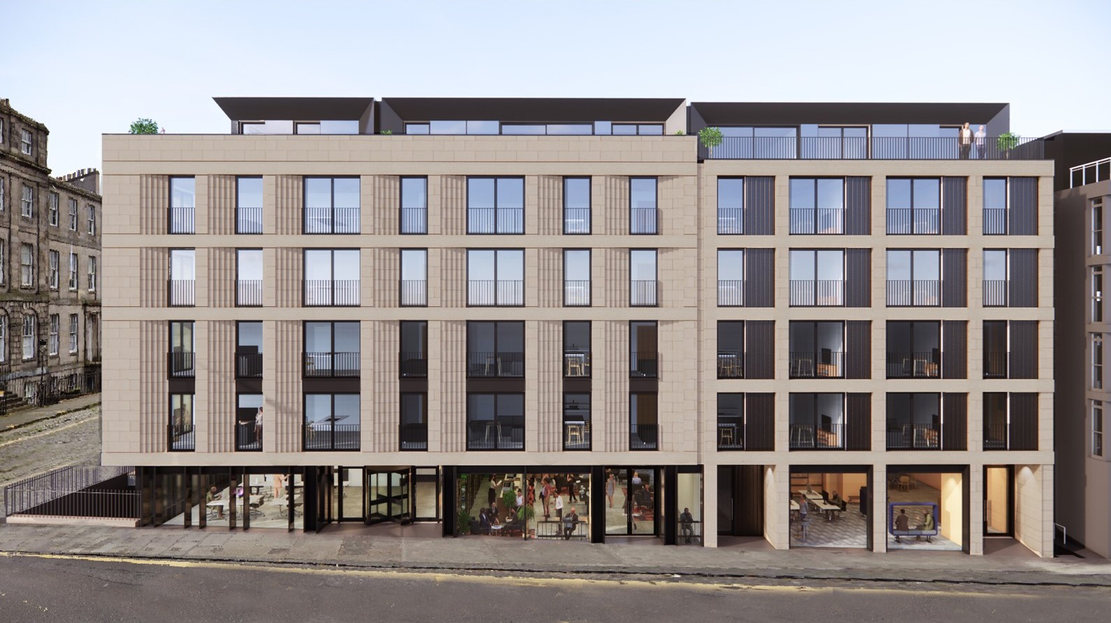 Edinburgh New Town residences image