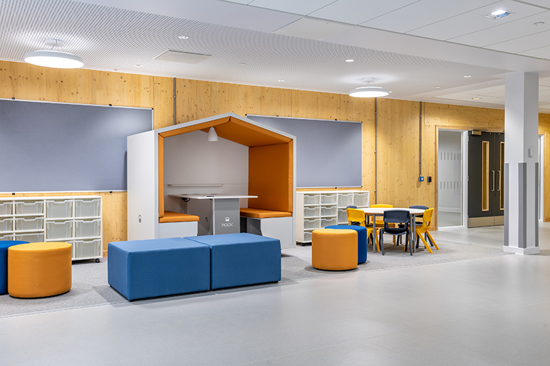 School building internal CGI