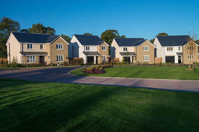 Taylor Wimpey typical streetscene